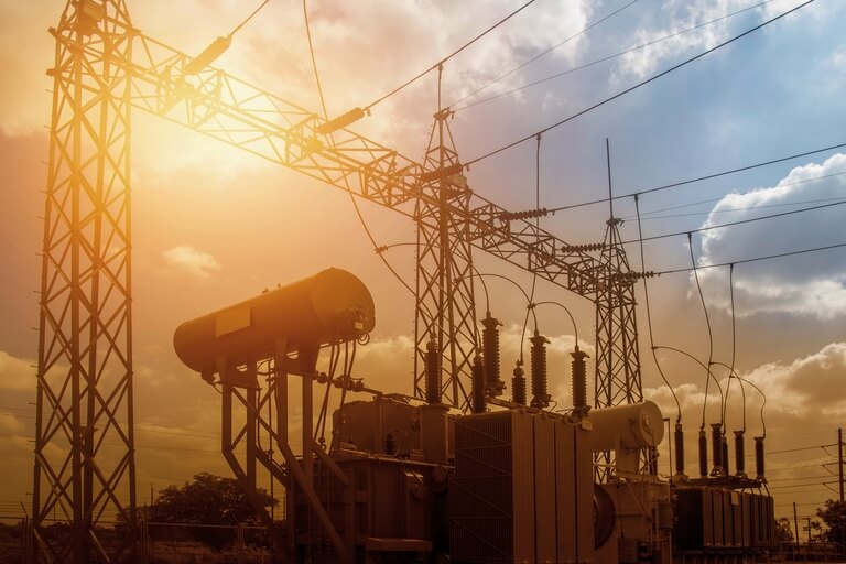 ejemplo de central eléctrica